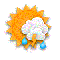 sun thunderstorm